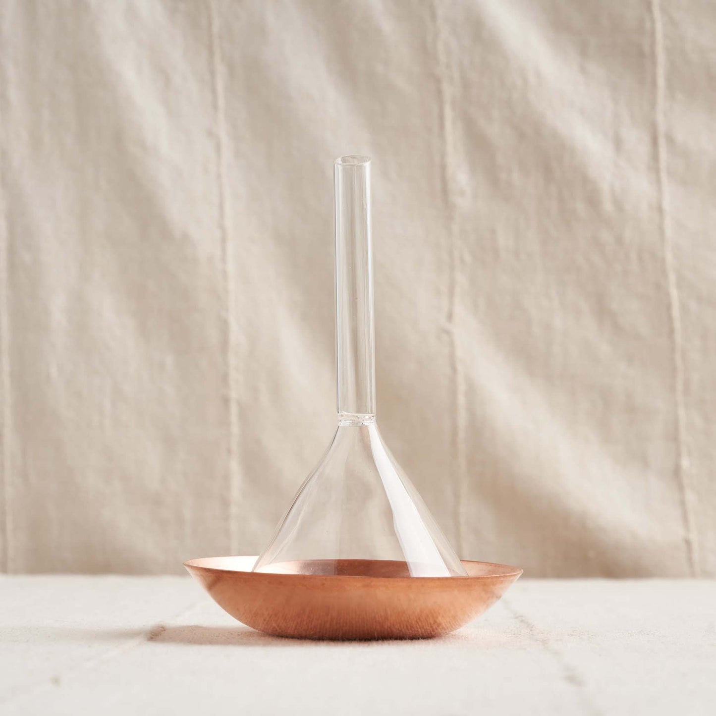 Glass Funnel Incense Burner