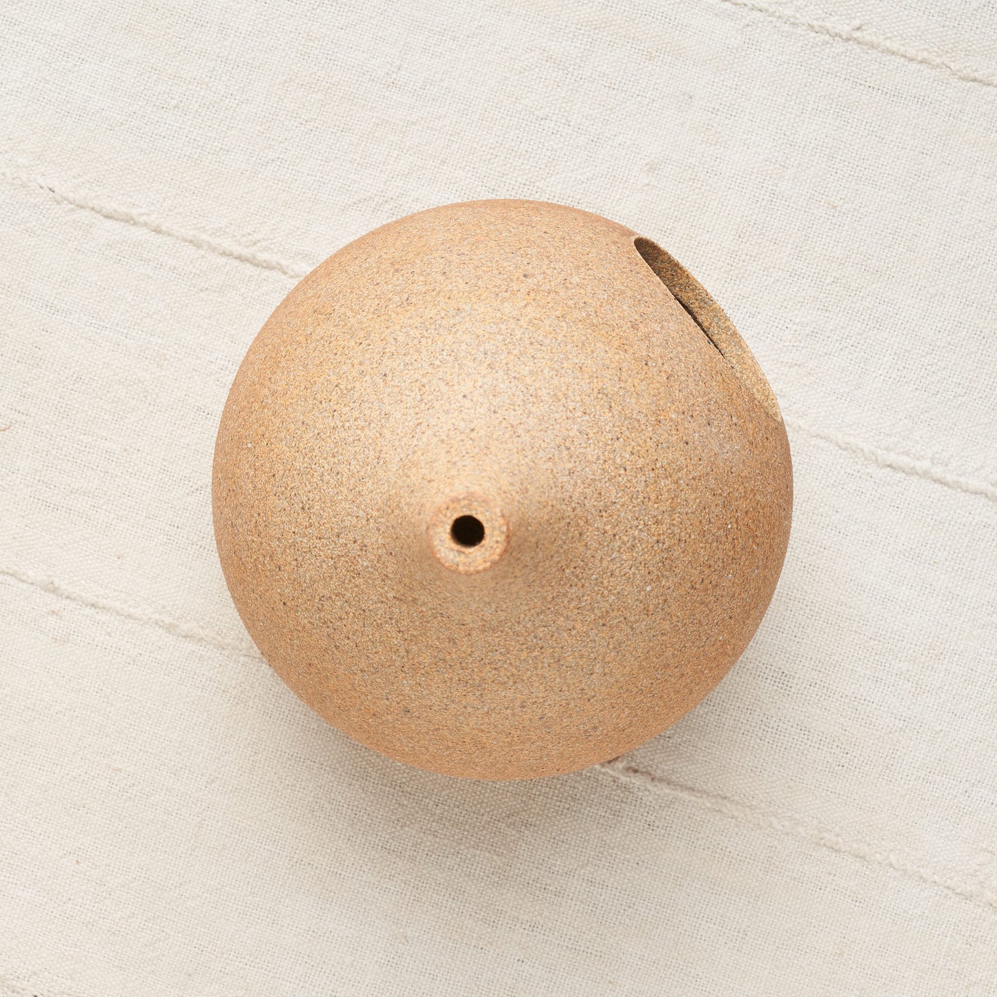 Ceramic Bird Feeder, Sand