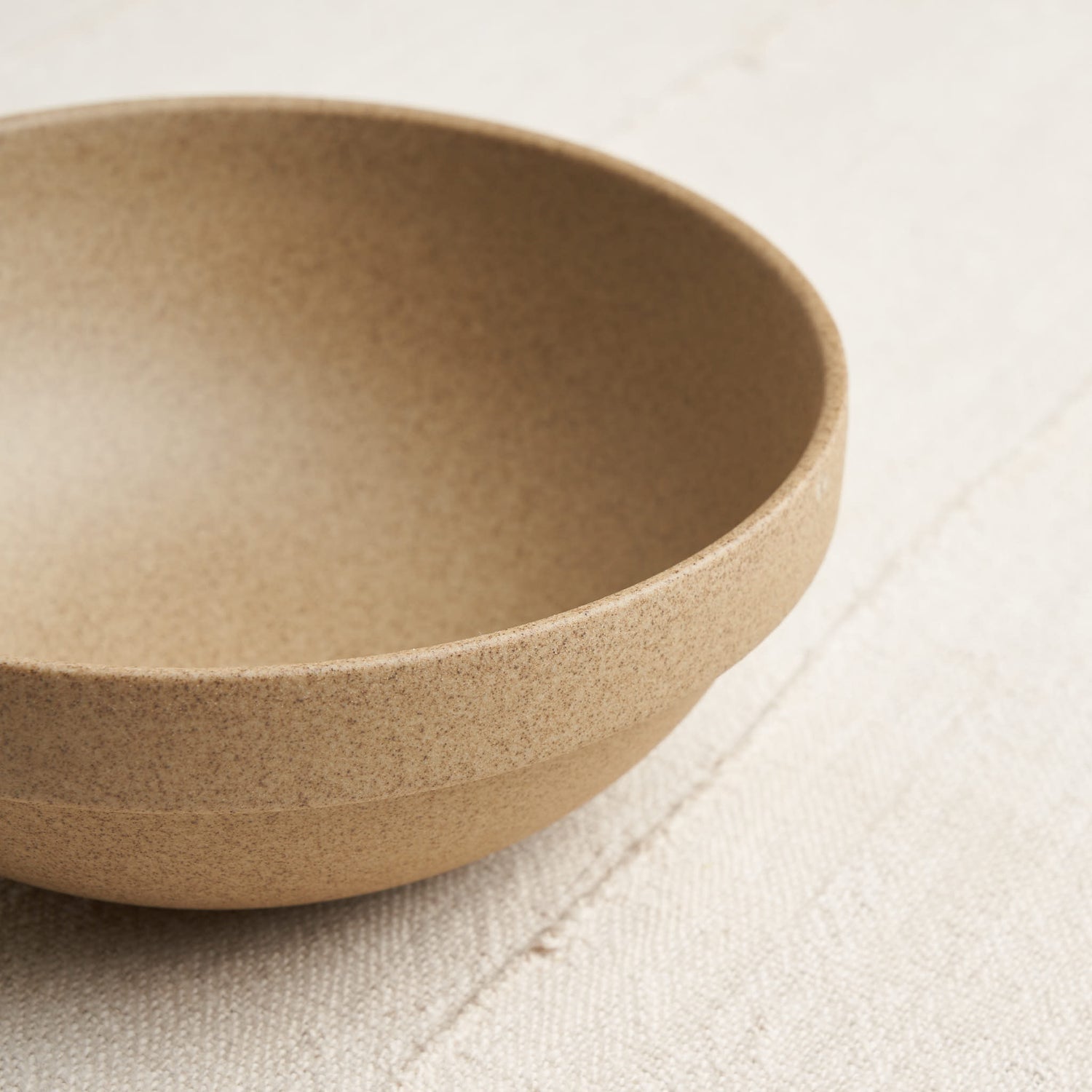Round Bowl in Unglazed Porcelain
