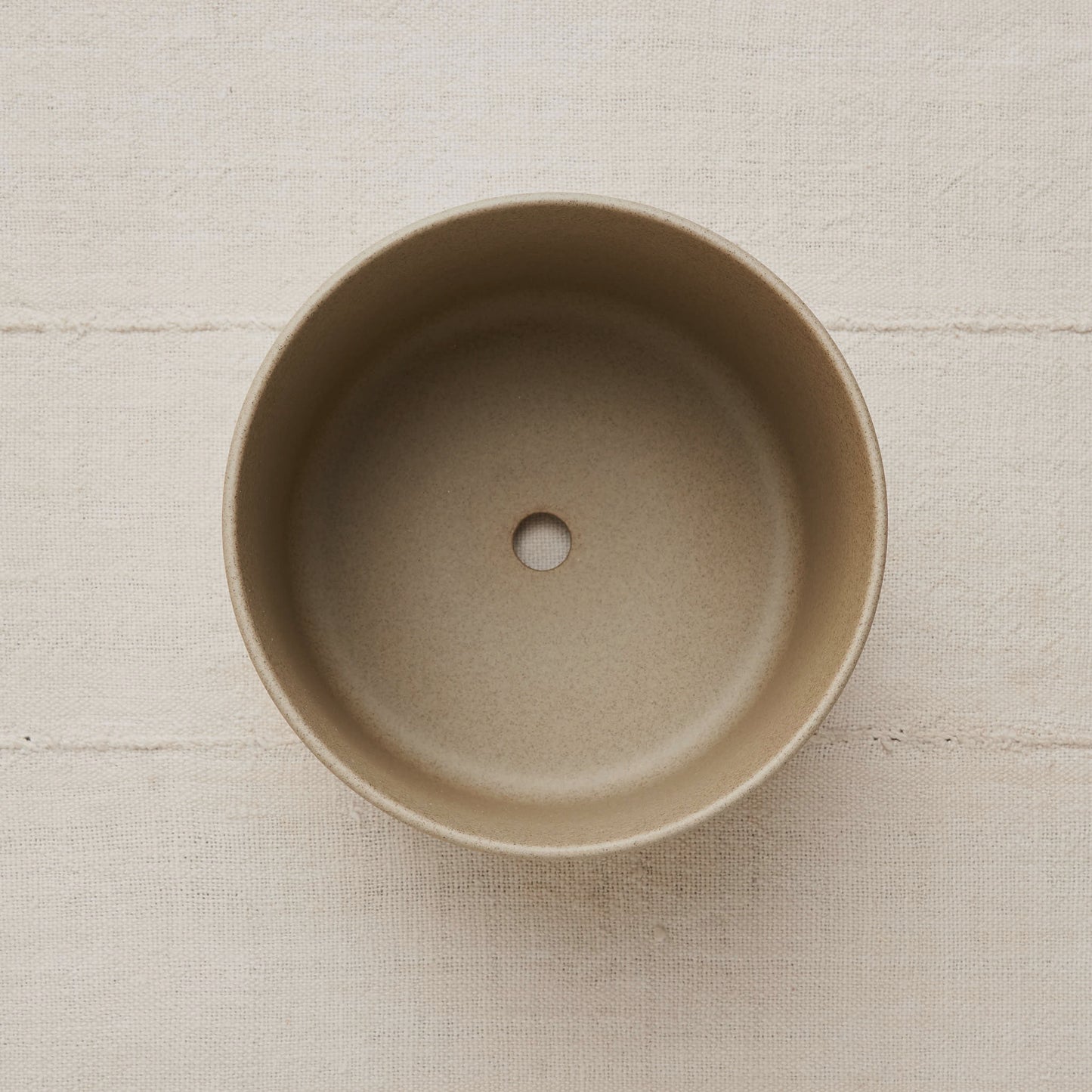 Planter, Unglazed Porcelain