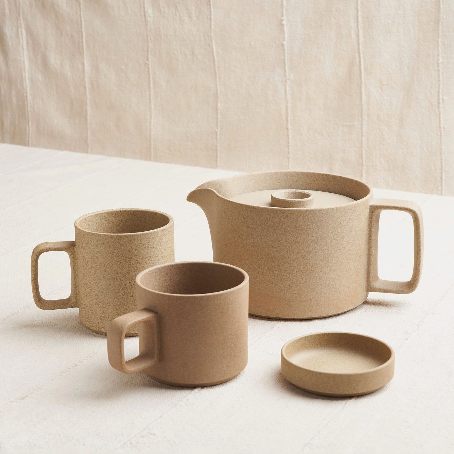 Coffee Dripper & Teapot, Unglazed Porcelain