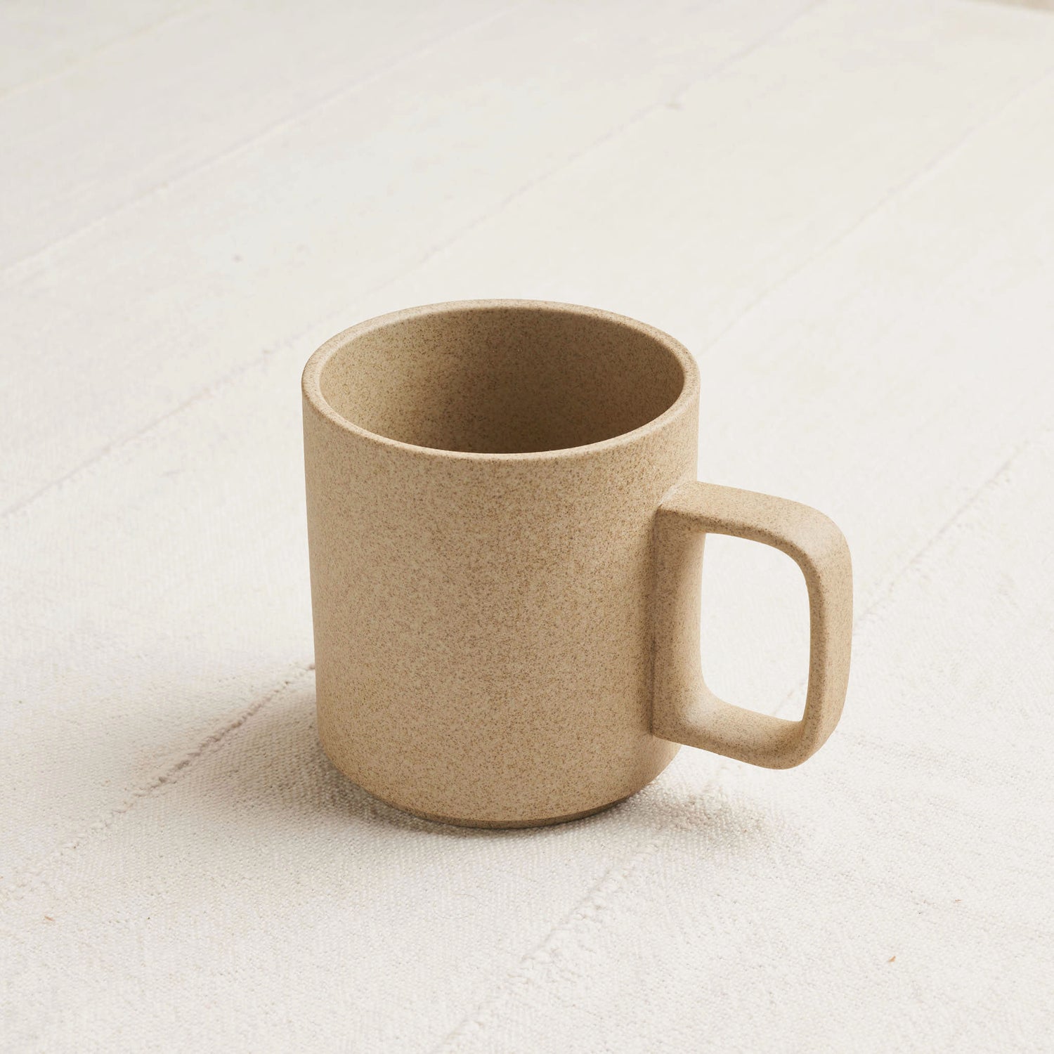 Coffee Mug, Unglazed Porcelain