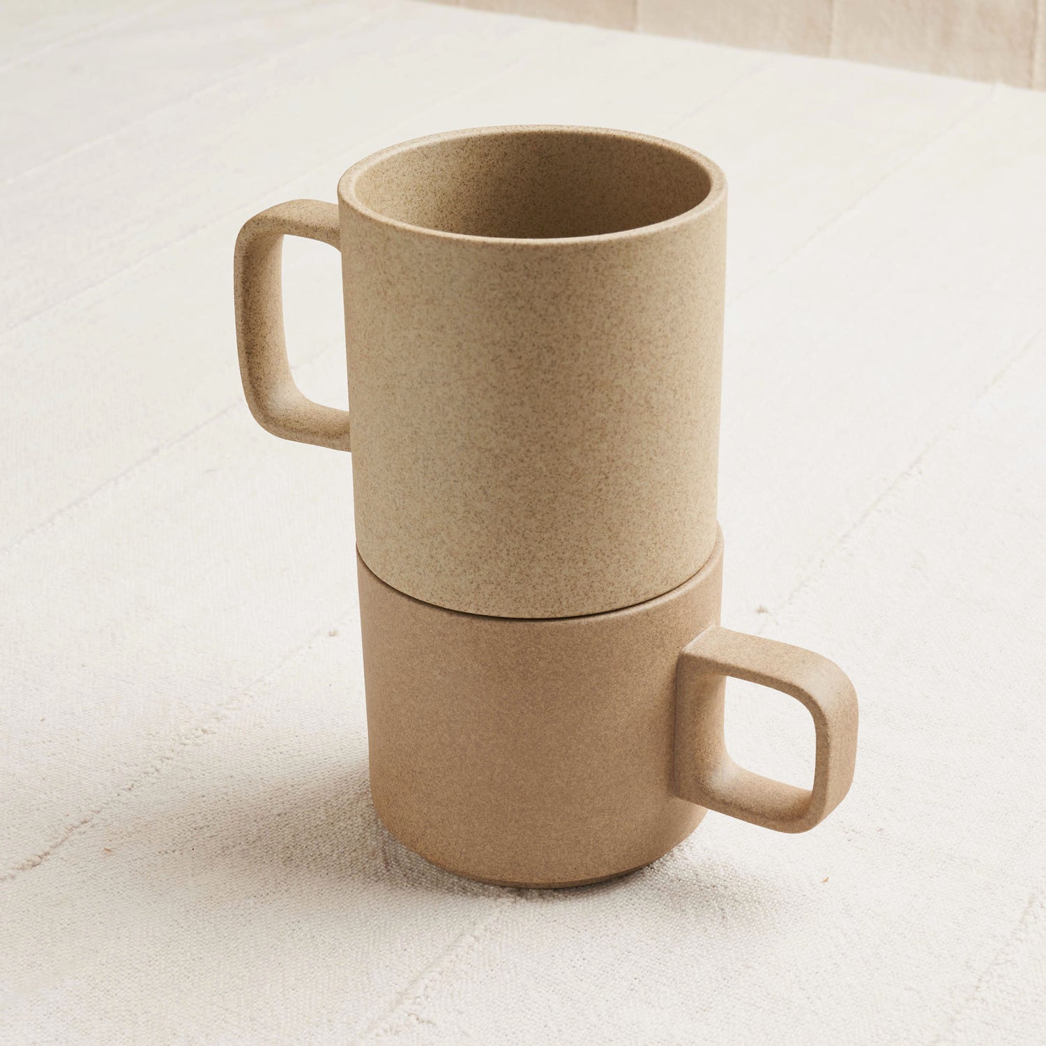 Coffee Mug, Unglazed Porcelain