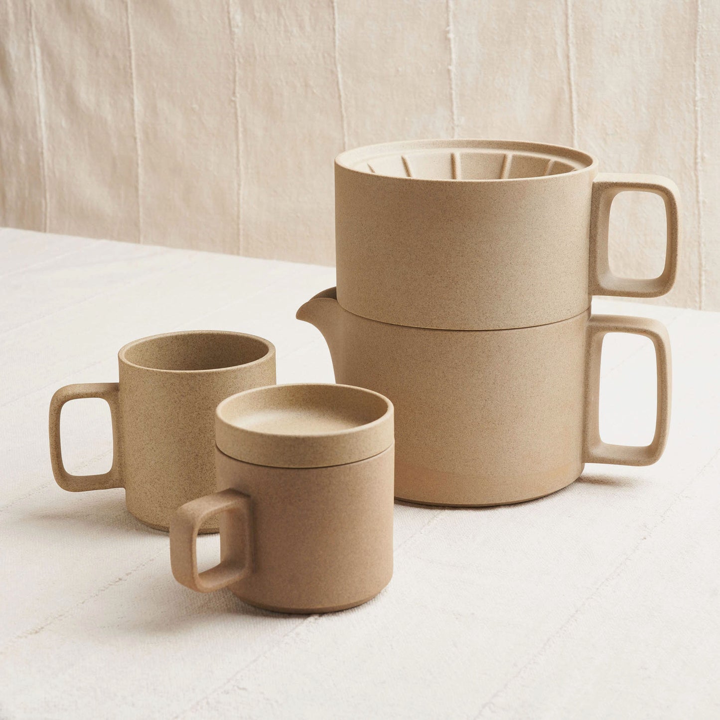 Coffee Mug, Unglazed Porcelain