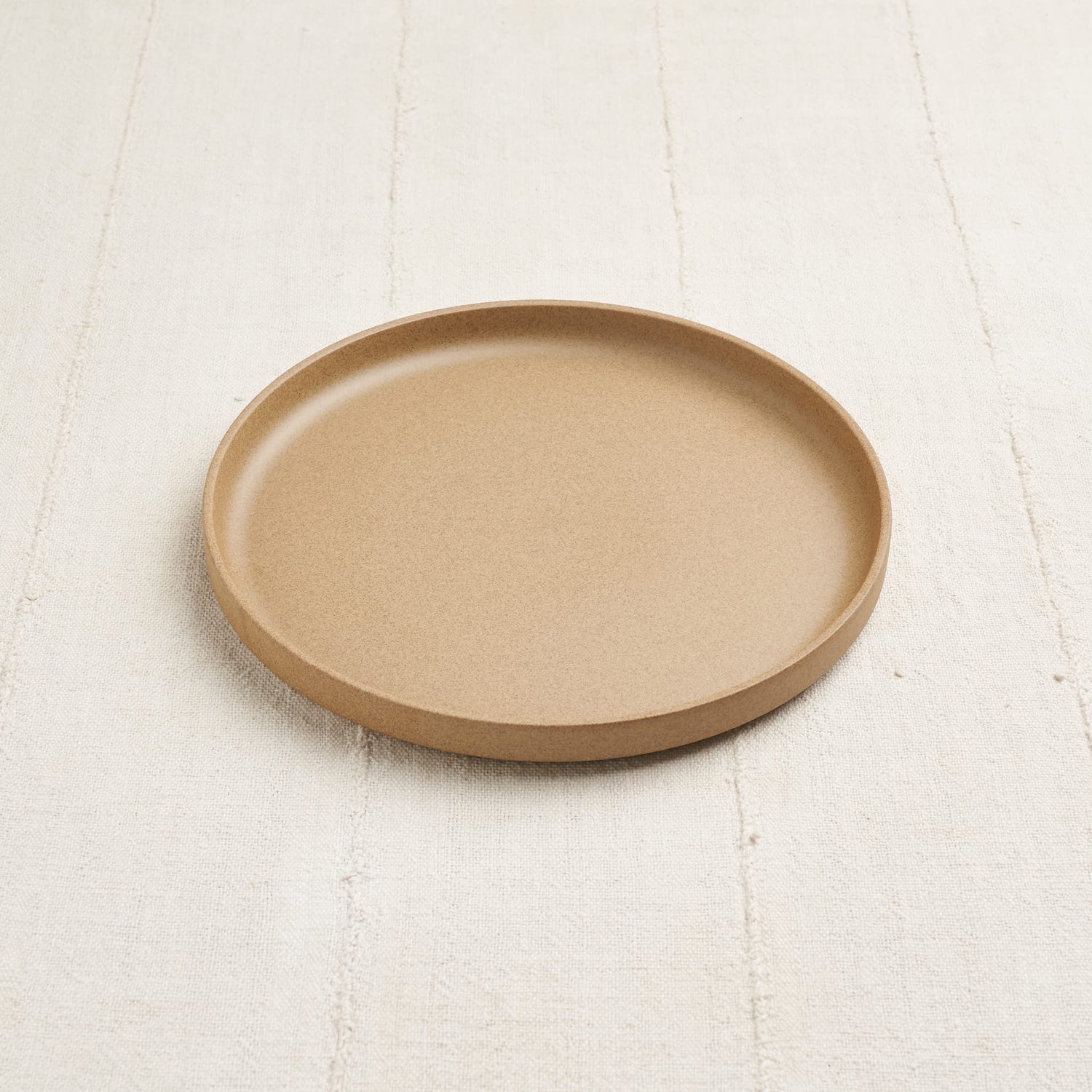 Plate, Unglazed Porcelain