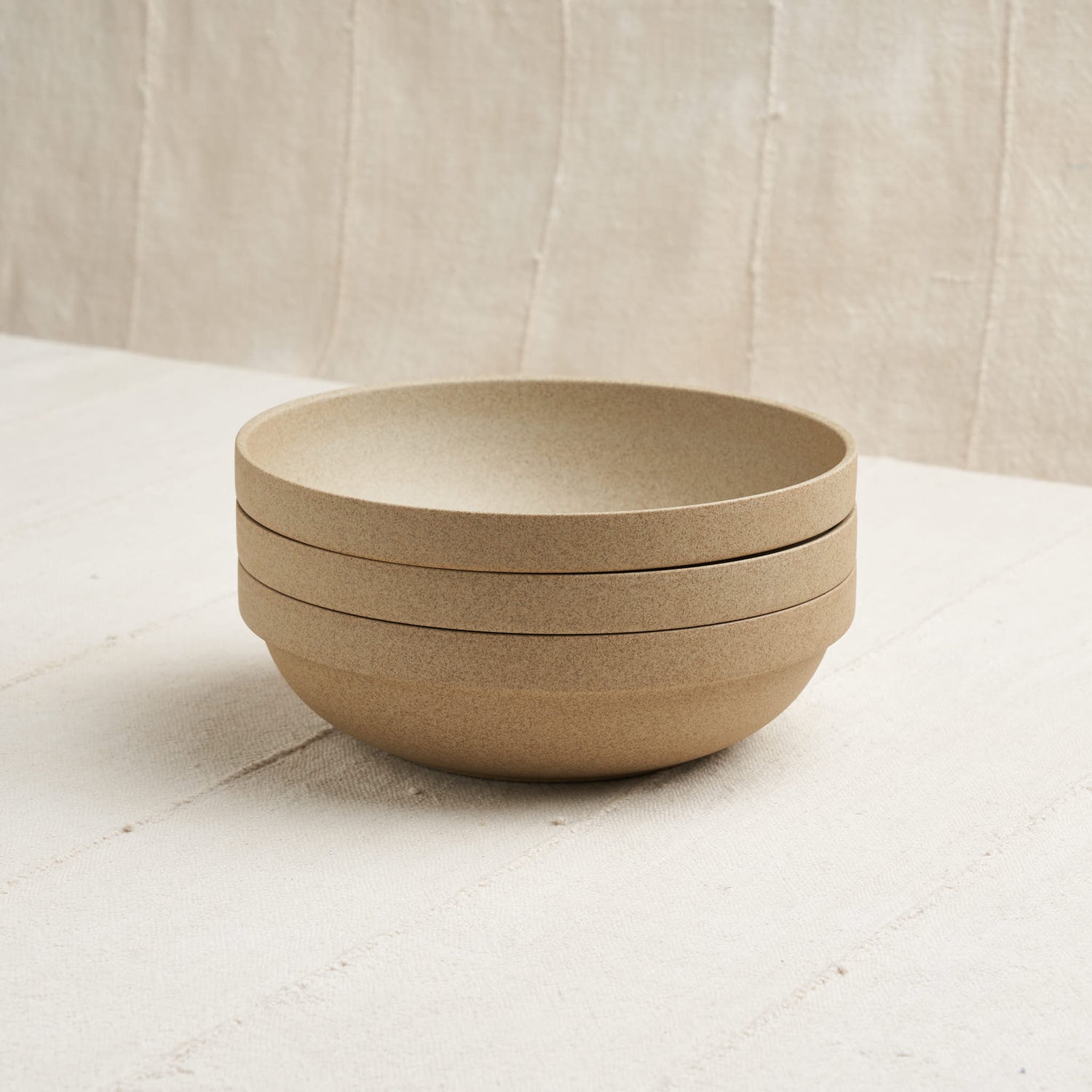 Round Bowl in Unglazed Porcelain