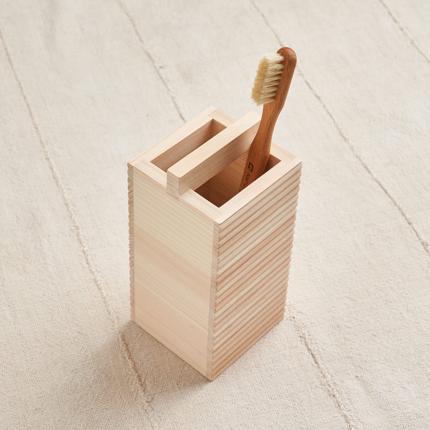 Hinoki Toothbrush Holder