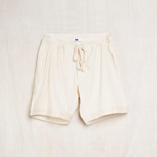 Deck Short, Undyed Kala Cotton