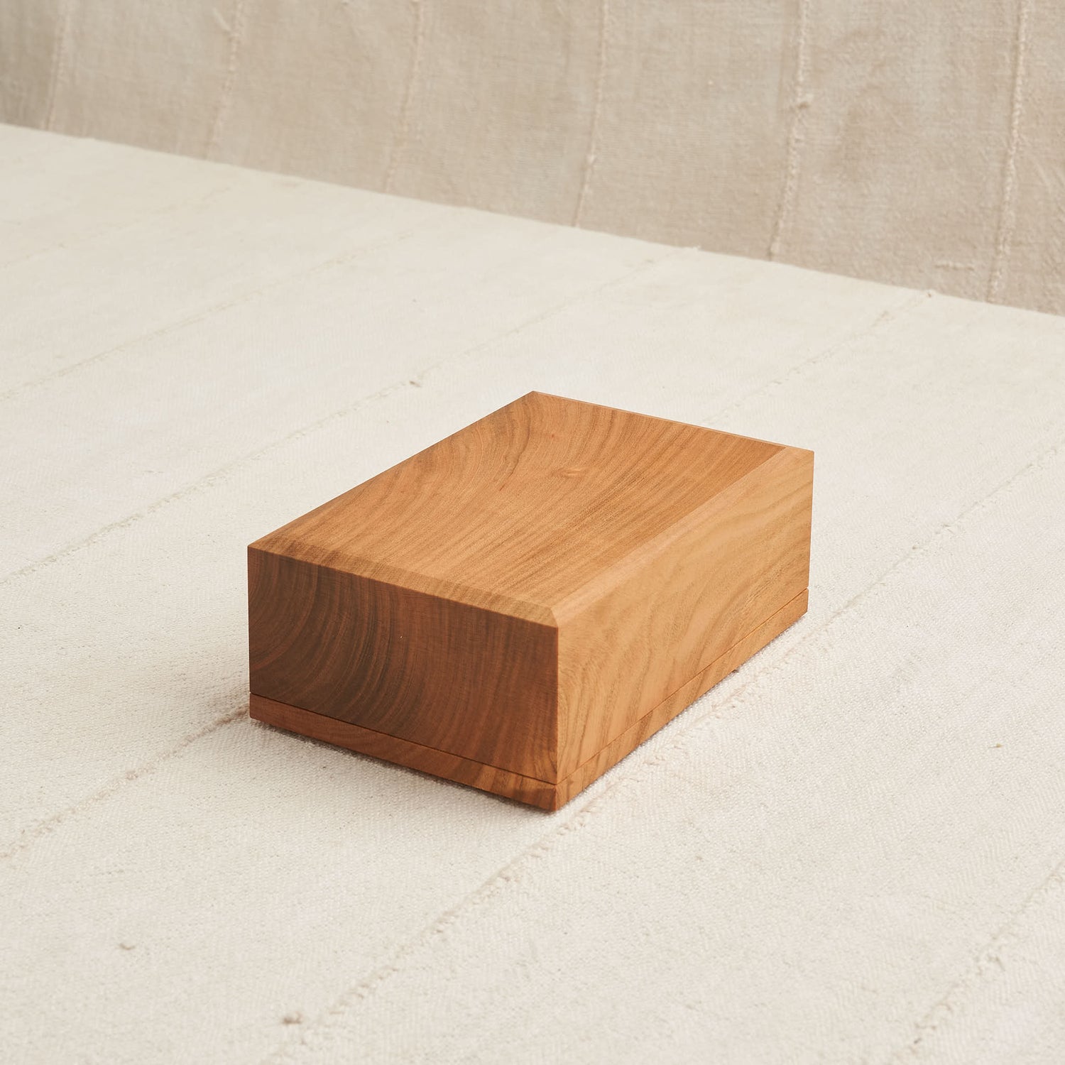 Natural Cherrywood Butter Keeper