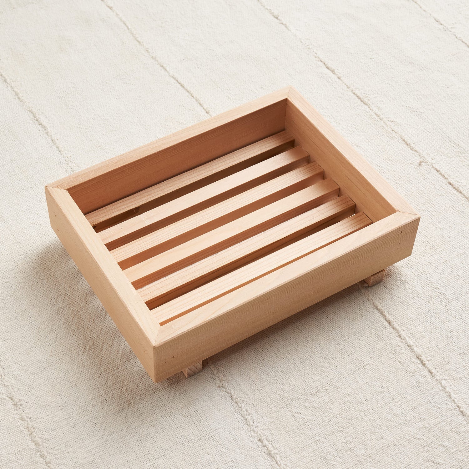 Multipurpose Cedar Soap Dish & Caddy