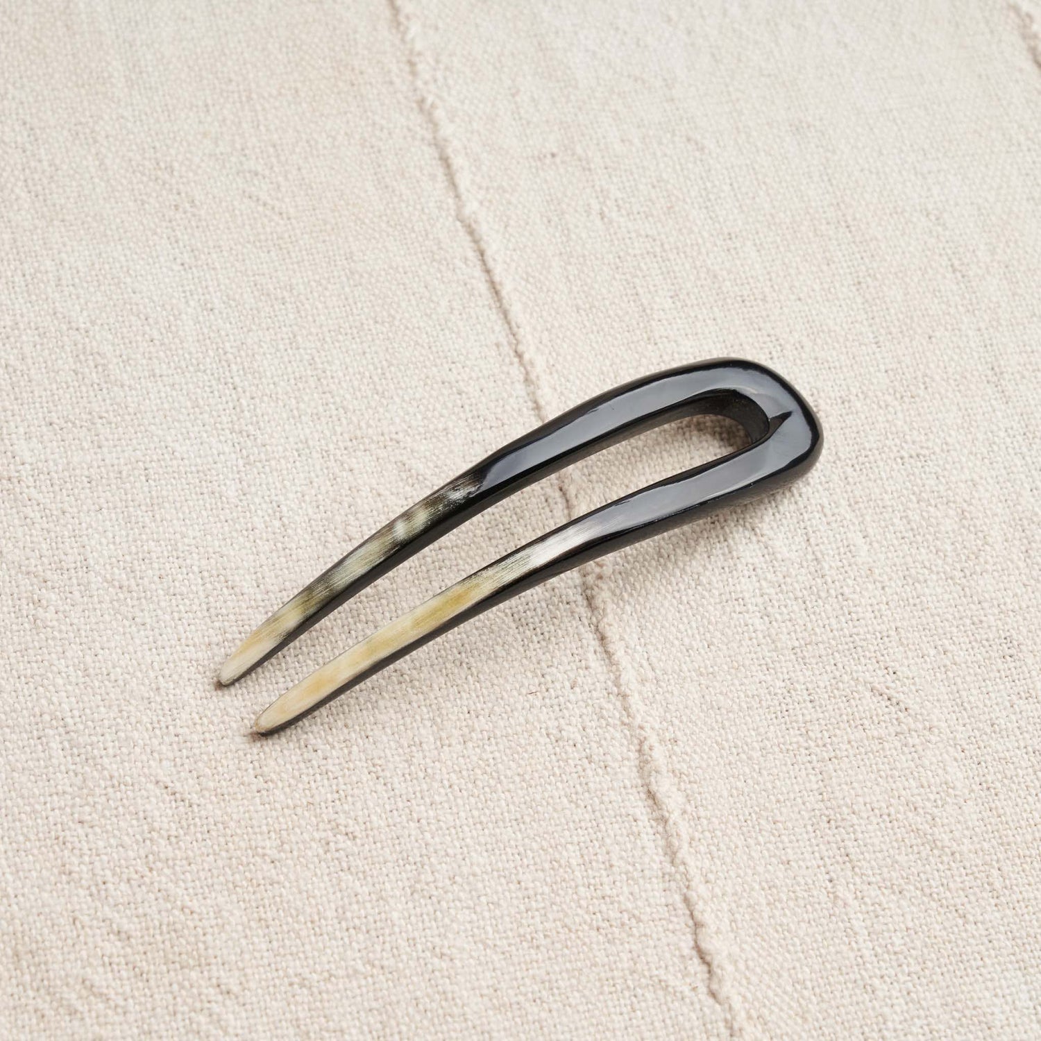 Upcycled Horn Hairpin