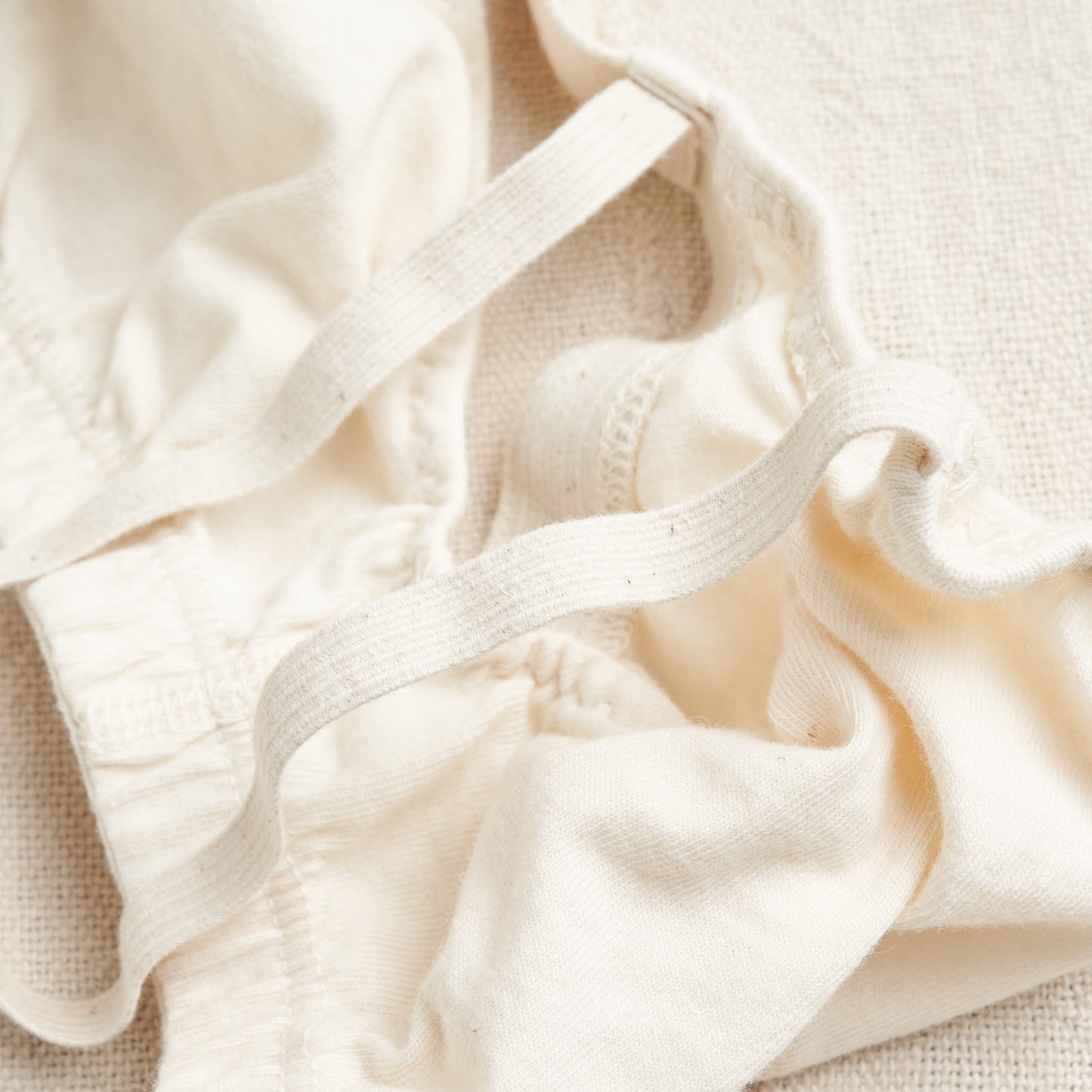 Bra, Undyed Organic Cotton