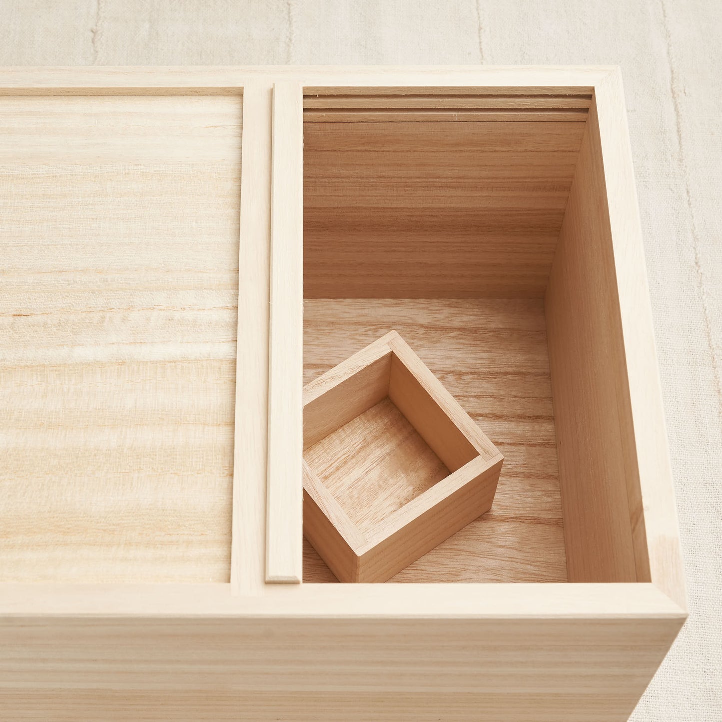 Paulownia Rice Storage Box