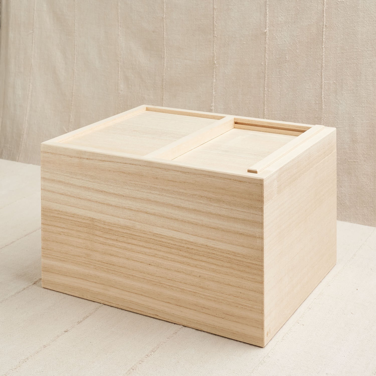 Paulownia Rice Storage Box