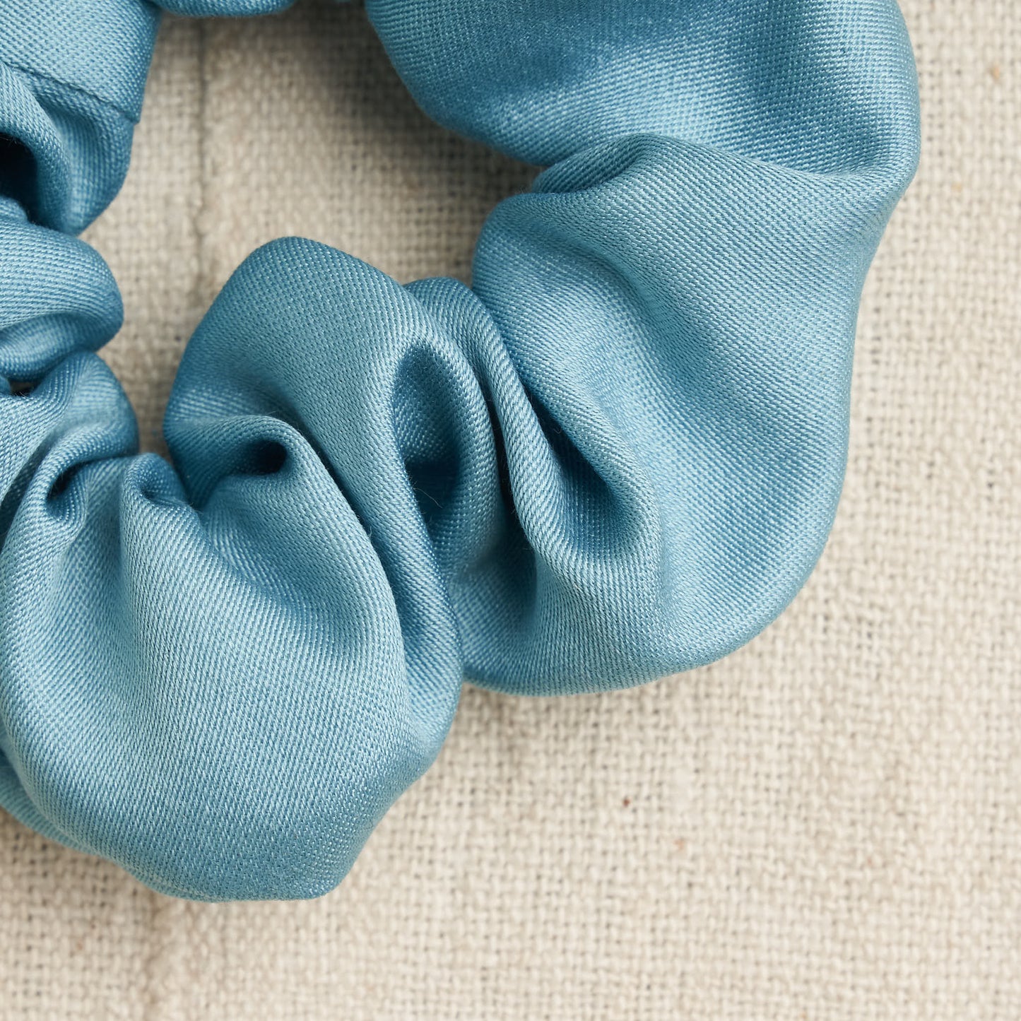 Naturally Dyed Silk Scrunchie