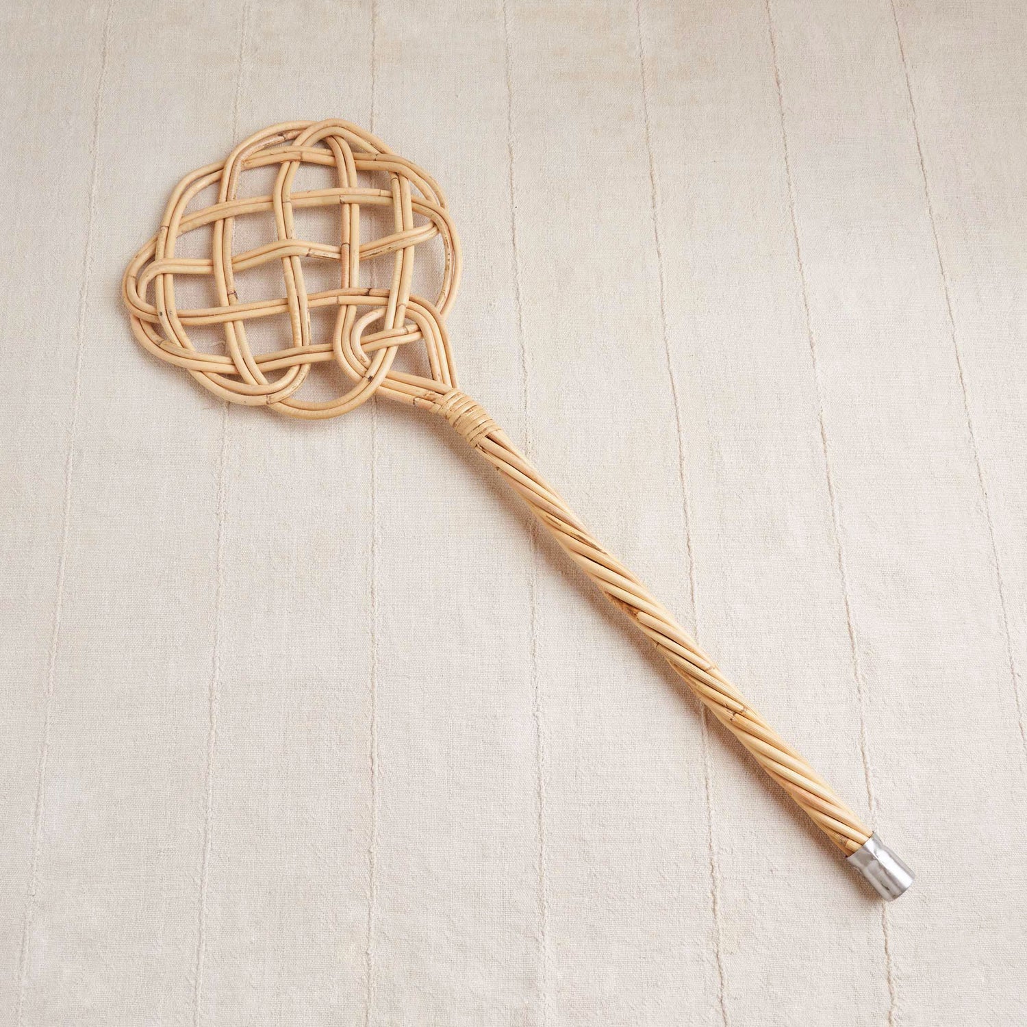  ZKHD Carpet Beater 3 Strand Wicker Rattan Clean Duster Carpet Rug  Beater Durable Hand Made for Pet Owner Last Long : Everything Else