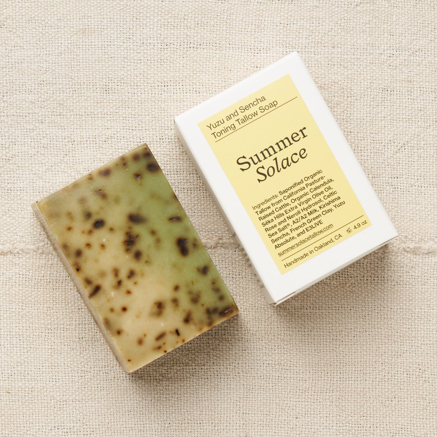 Yuzu and Sencha Tallow Soap