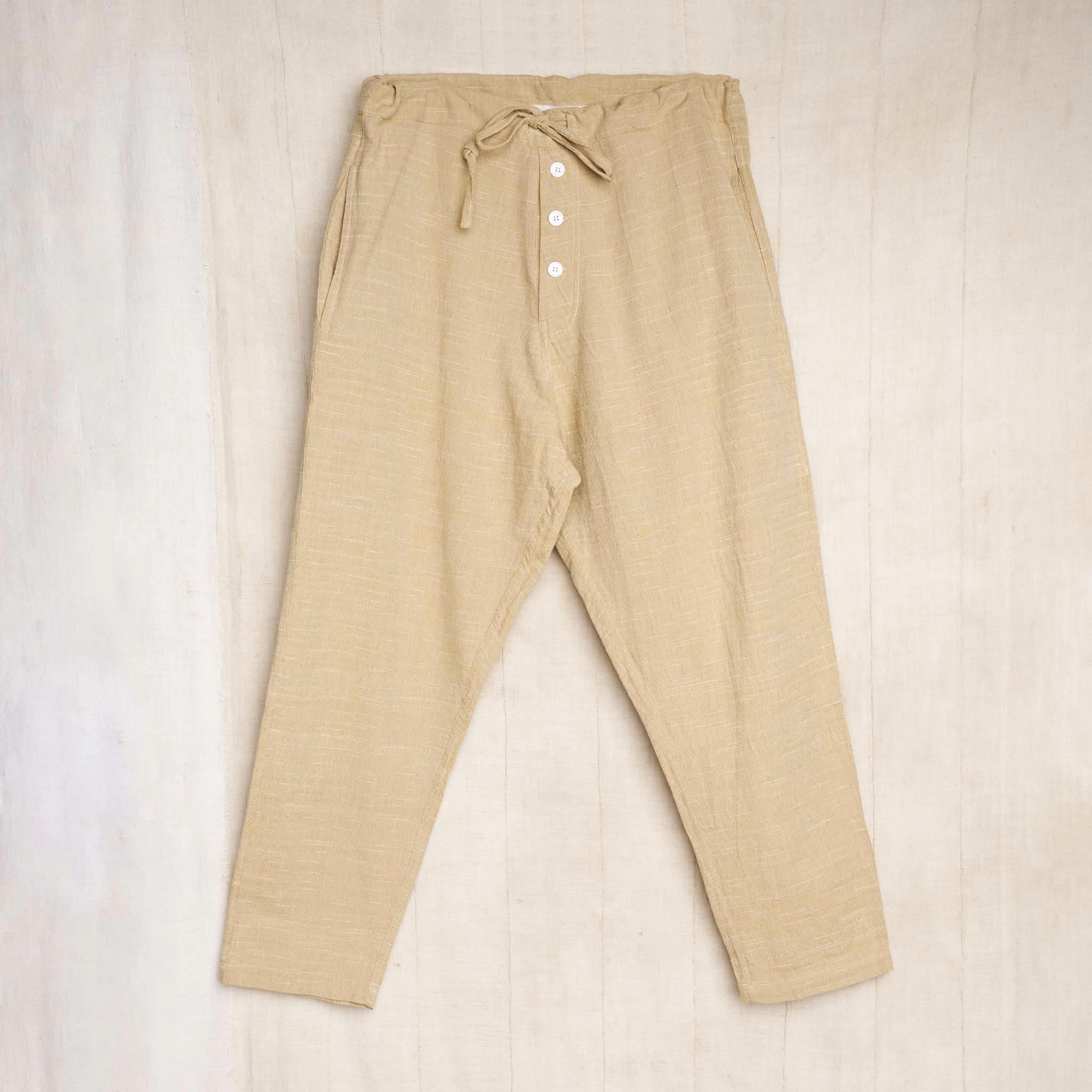 Buy Beige Slim Fit Trousers for Men Online at SELECTED HOMME |129584701